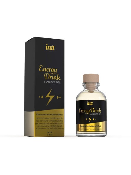 Żel Do Masażu Massage Gel Energy Drink 30 Ml intt