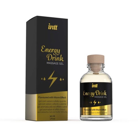 Żel Do Masażu Massage Gel Energy Drink 30 Ml intt