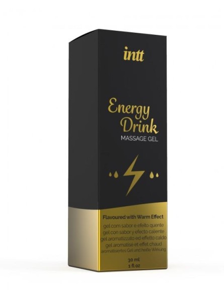 Żel Do Masażu Massage Gel Energy Drink 30 Ml intt