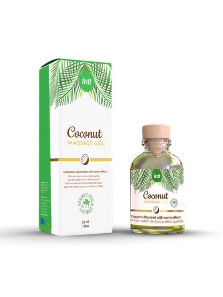 Żel Do Masażu Massage Gel Coconut Vegan 30 Ml intt