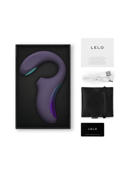 Podwójny Wibrator Soniczny Enigma Double Sonic Cyber Purple Lelo