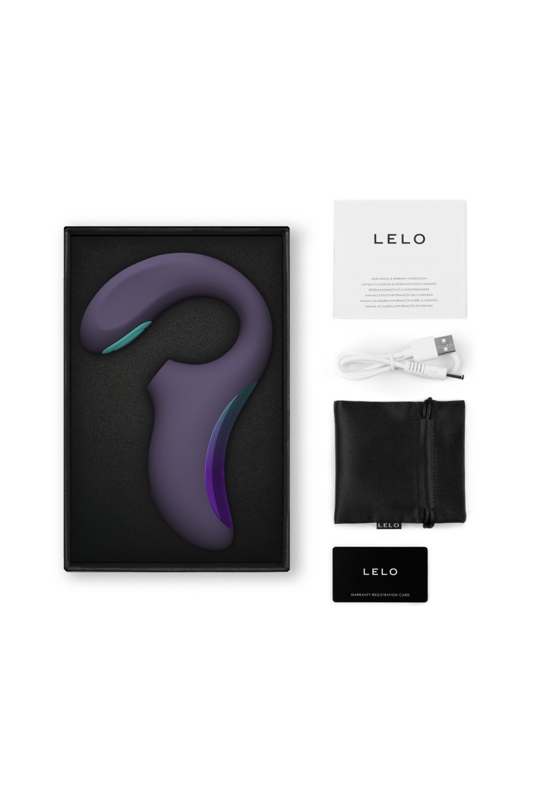 Podwójny Wibrator Soniczny Enigma Double Sonic Cyber Purple Lelo