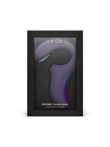Podwójny Wibrator Soniczny Enigma Double Sonic Cyber Purple Lelo