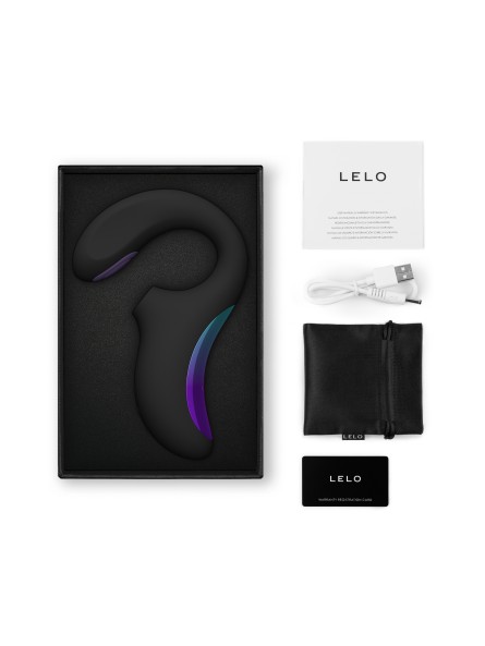 Podwójny Wibrator Soniczny Enigma Double Sonic Stormy Black Lelo