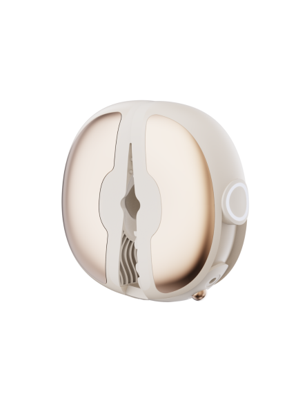 Zaciski Na Sutki Wireless Control Vibrating Nipple Clamps Beige Qingnan