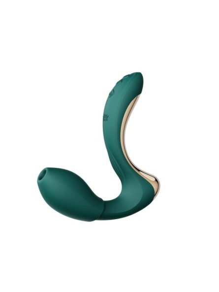 Wibrator Do Punktu G Ze Stymulatorem Talis Turquoise Green Zalo