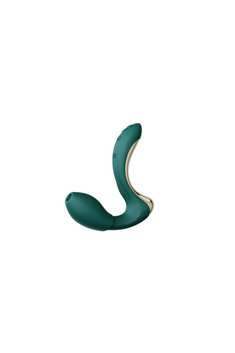 Wibrator Do Punktu G Ze Stymulatorem Talis Turquoise Green Zalo