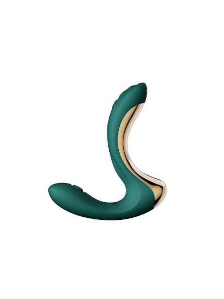 Wibrator Do Punktu G Ze Stymulatorem Talis Turquoise Green Zalo