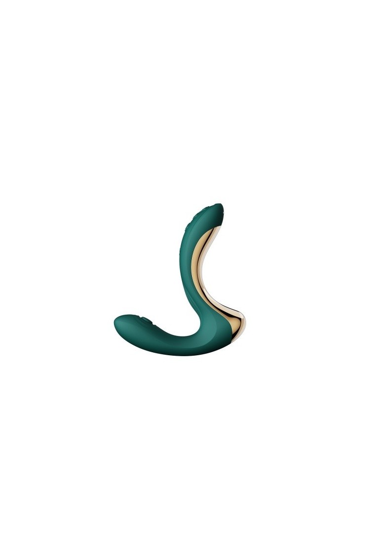 Wibrator Do Punktu G Ze Stymulatorem Talis Turquoise Green Zalo
