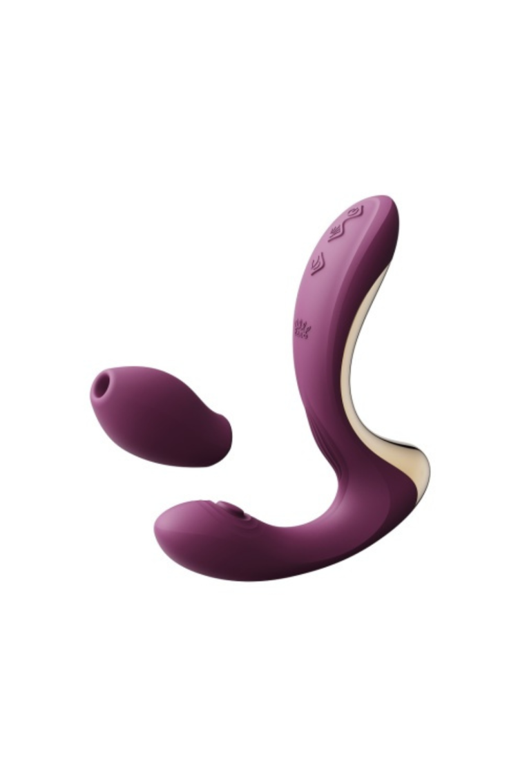 Wibrator Do Punktu G Ze Stymulatorem Talis Velvet Purple Zalo