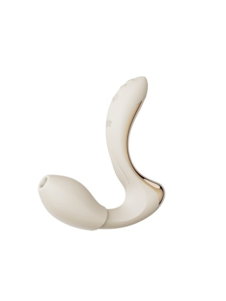 Wibrator Do Punktu G Ze Stymulatorem Talis Ivory White Zalo