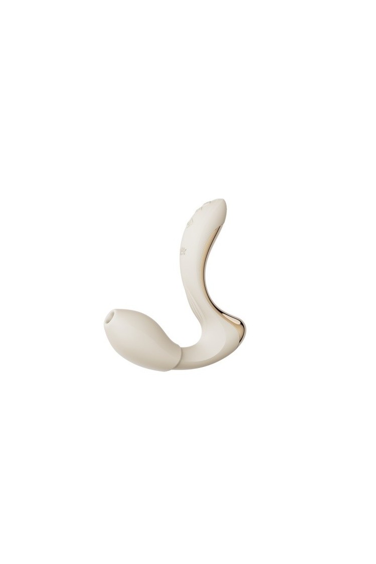 Wibrator Do Punktu G Ze Stymulatorem Talis Ivory White Zalo