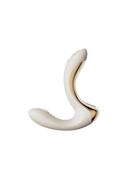 Wibrator Do Punktu G Ze Stymulatorem Talis Ivory White Zalo