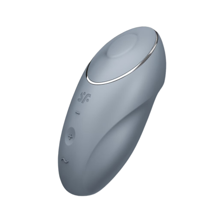 Wibrator Tap & Climax 1 Niebieskoszary Satisfyer