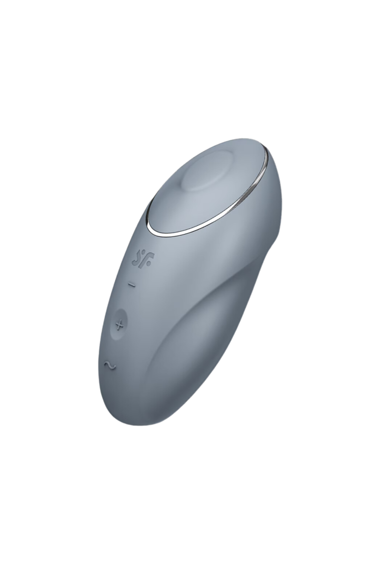 Wibrator Tap & Climax 1 Niebieskoszary Satisfyer