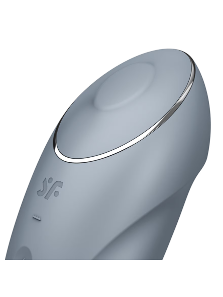 Wibrator Tap & Climax 1 Niebieskoszary Satisfyer