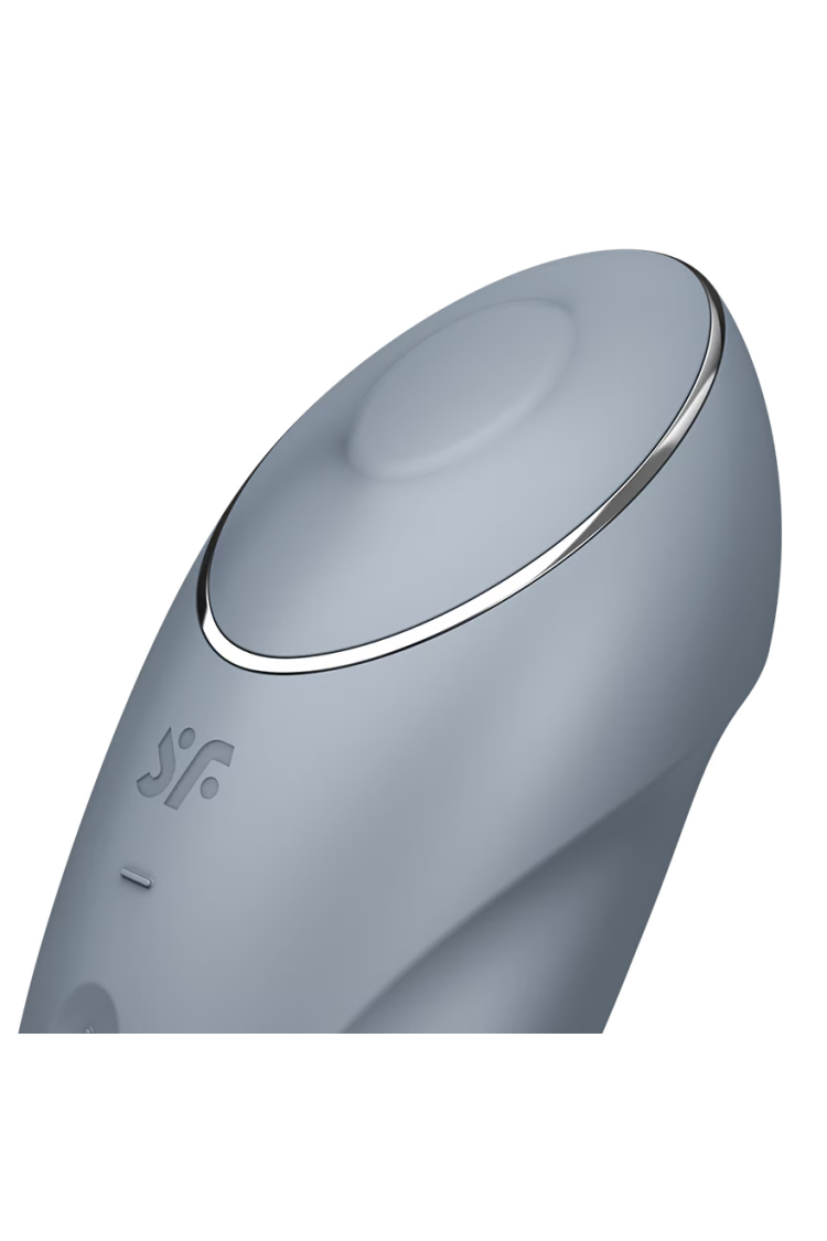 Wibrator Tap & Climax 1 Niebieskoszary Satisfyer