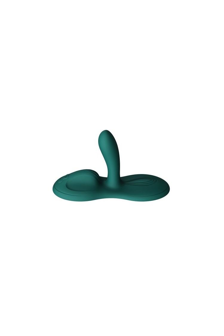 Wibrator Wielofunkcyjny Flora Turquoise Green Zalo