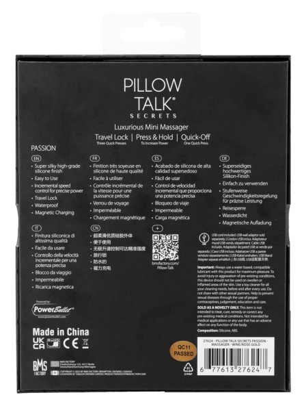Secrets Passion PILLOW TALK