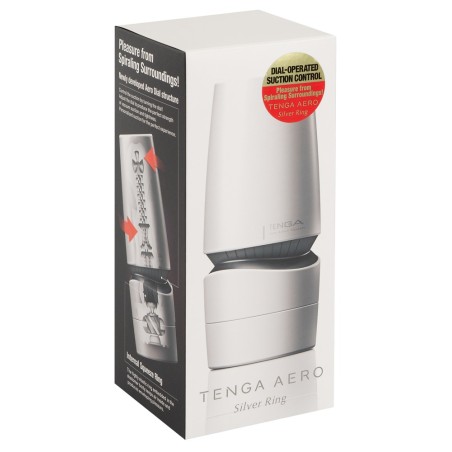Masturbator Aero Silver Ring Tenga