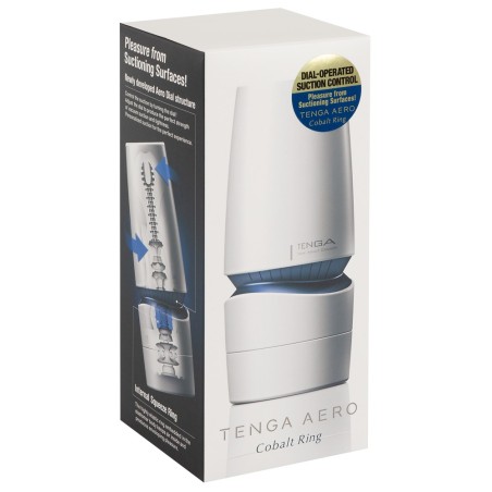 Masturbator Aero Cobalt Ring Tenga