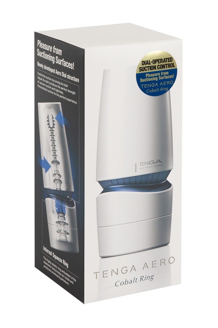 Masturbator Aero Cobalt Ring Tenga