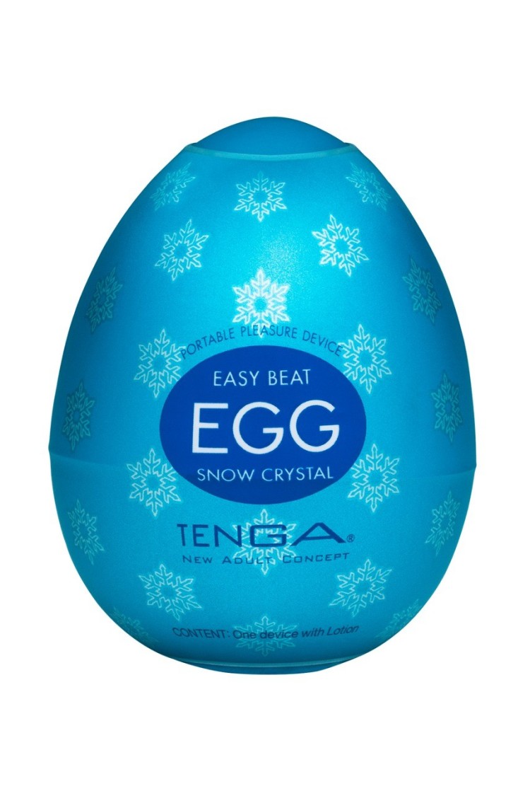 Masturbator Egg Snow Crystal 1 Pcs. Tenga