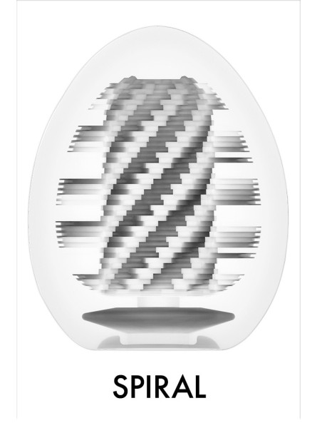 Masturbator Egg Spiral Str. 1Pcs Tenga