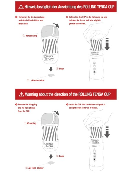Masturbator Gyro Roller Cup Regular Tenga