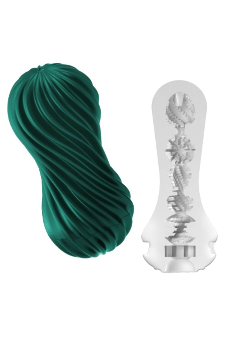 Masturbator Flex Fizzy Green Tenga