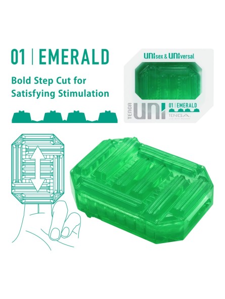 Masturbator Uni Emerald Tenga