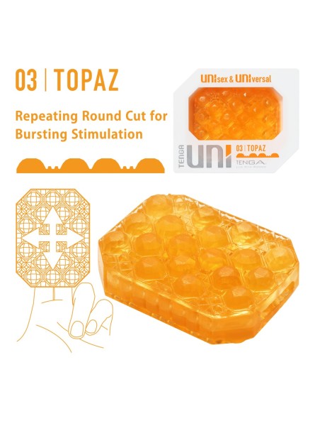 Masturbator Uni Topaz Tenga
