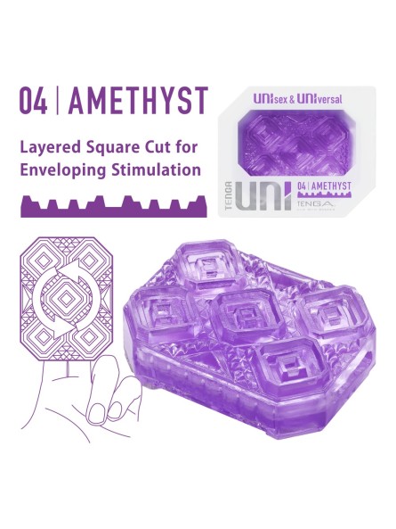 Masturbator Uni Amethyst Tenga