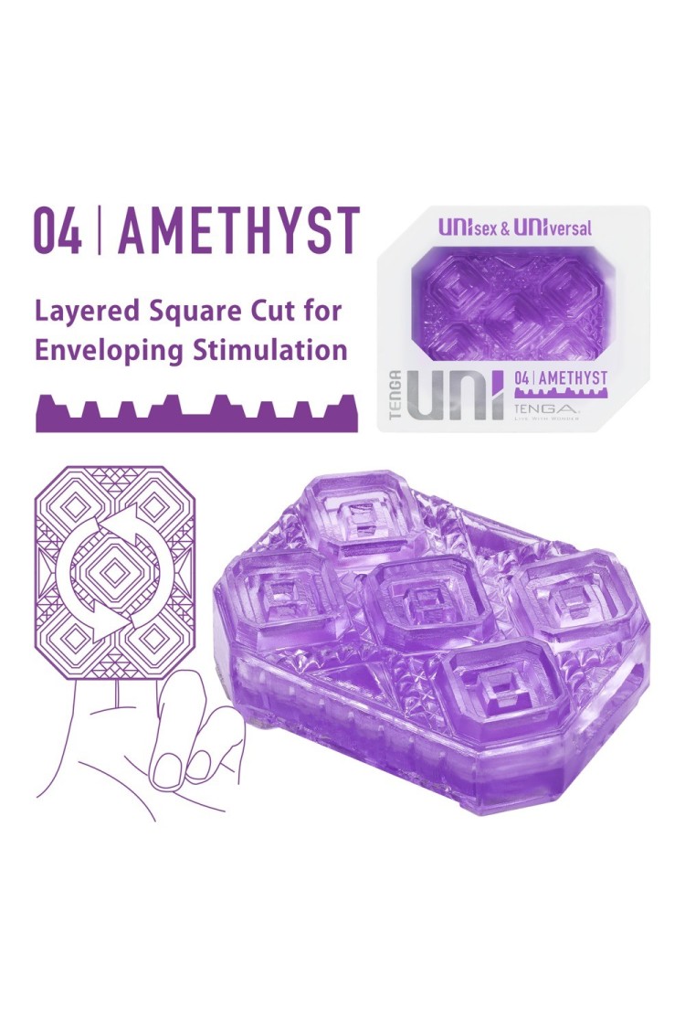Masturbator Uni Amethyst Tenga