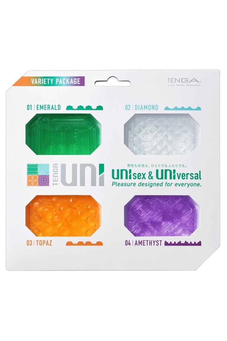Zestaw Masturbatorów Uni Variety Pack Tenga