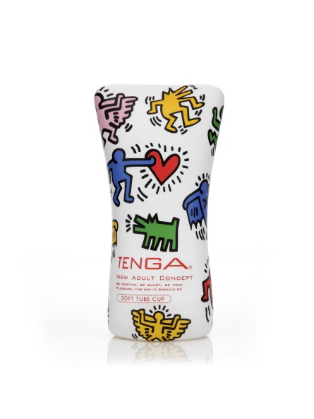 Masturbator Keith Haring Soft Tube Cup Tenga