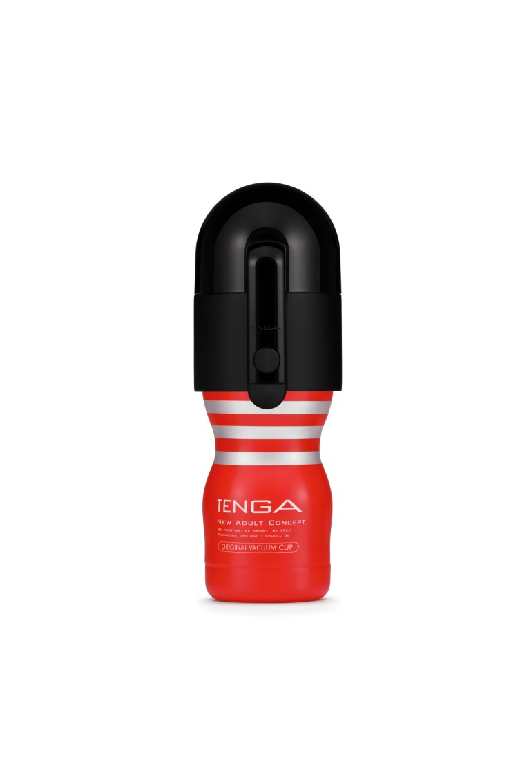 Masturbator Vacuum Controller Black Tenga