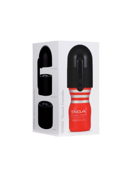 Masturbator Vacuum Controller Black Tenga