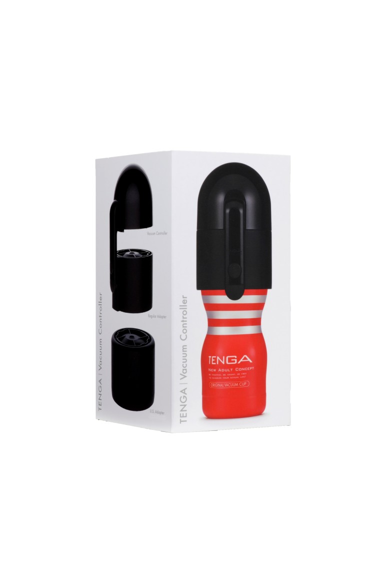 Masturbator Vacuum Controller Black Tenga