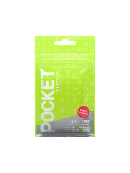 Masturbator Pocket Stroker Click Ball Tenga