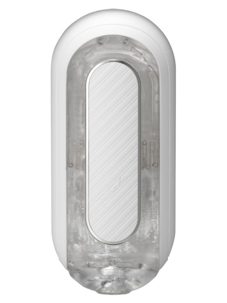 Masturbator Flip Zero Gravity  Electronic Vibration White Tenga