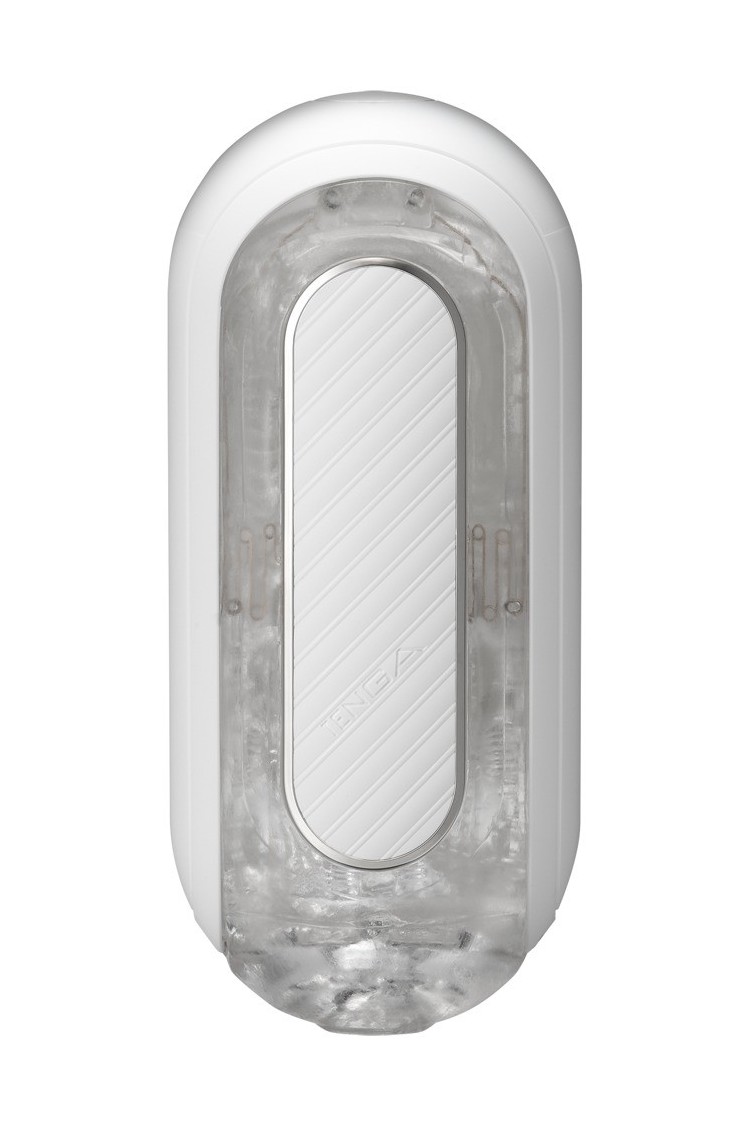 Masturbator Flip Zero Gravity  Electronic Vibration White Tenga