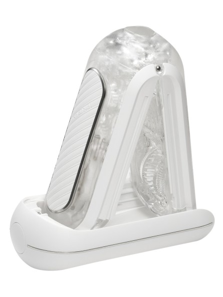 Masturbator Flip Zero Gravity  Electronic Vibration White Tenga