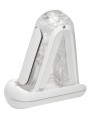 Masturbator Flip Zero Gravity  Electronic Vibration White Tenga