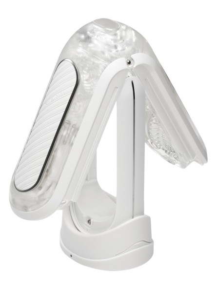 Masturbator Flip Zero Gravity  Electronic Vibration White Tenga