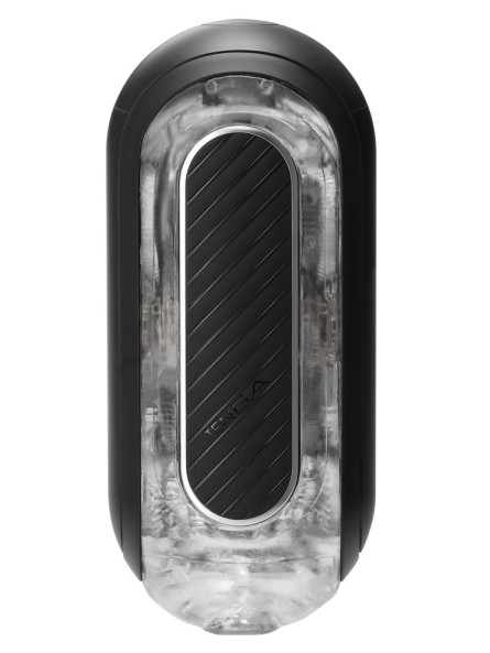 Masturbator Flip Zero Gravity  Electronic Vibration Black Tenga