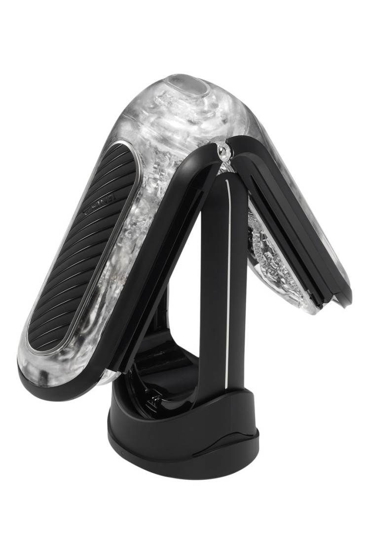 Masturbator Flip Zero Gravity  Electronic Vibration Black Tenga