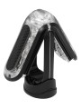 Masturbator Flip Zero Gravity  Electronic Vibration Black Tenga