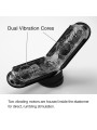 Masturbator Flip Zero Gravity  Electronic Vibration Black Tenga