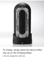 Masturbator Flip Zero Gravity  Electronic Vibration Black Tenga
